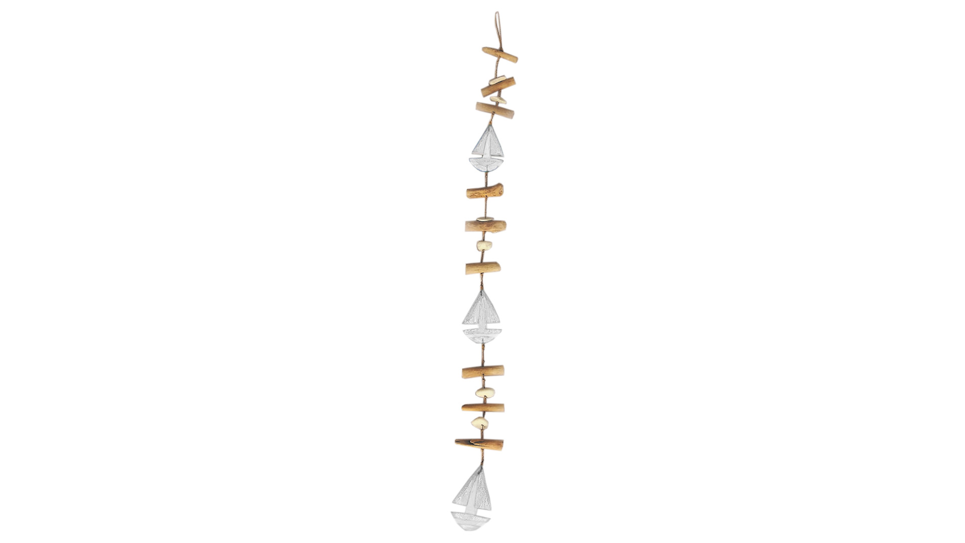 Treibholzkette Motiv Segelboot Länge 100 cm VE 4x10 = 40 Stück Treibholzkette Motiv Segelboot Länge 100 cm VE 4x10 = 40 Stück