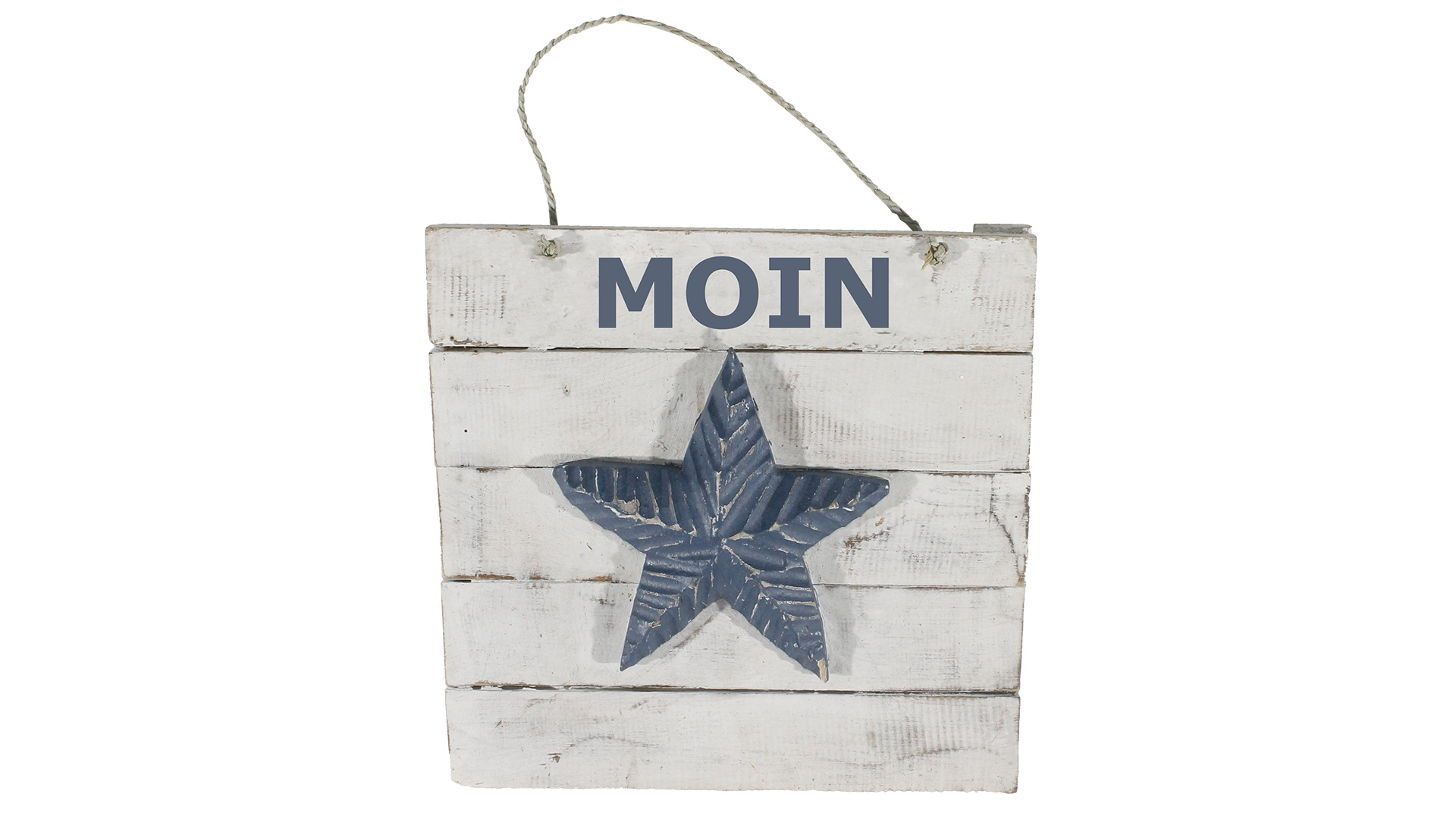 Schild Seestern mit Moin 18 x 18 cm VE 60 Schild Seestern mit Moin 18 x 18 cm VE 60