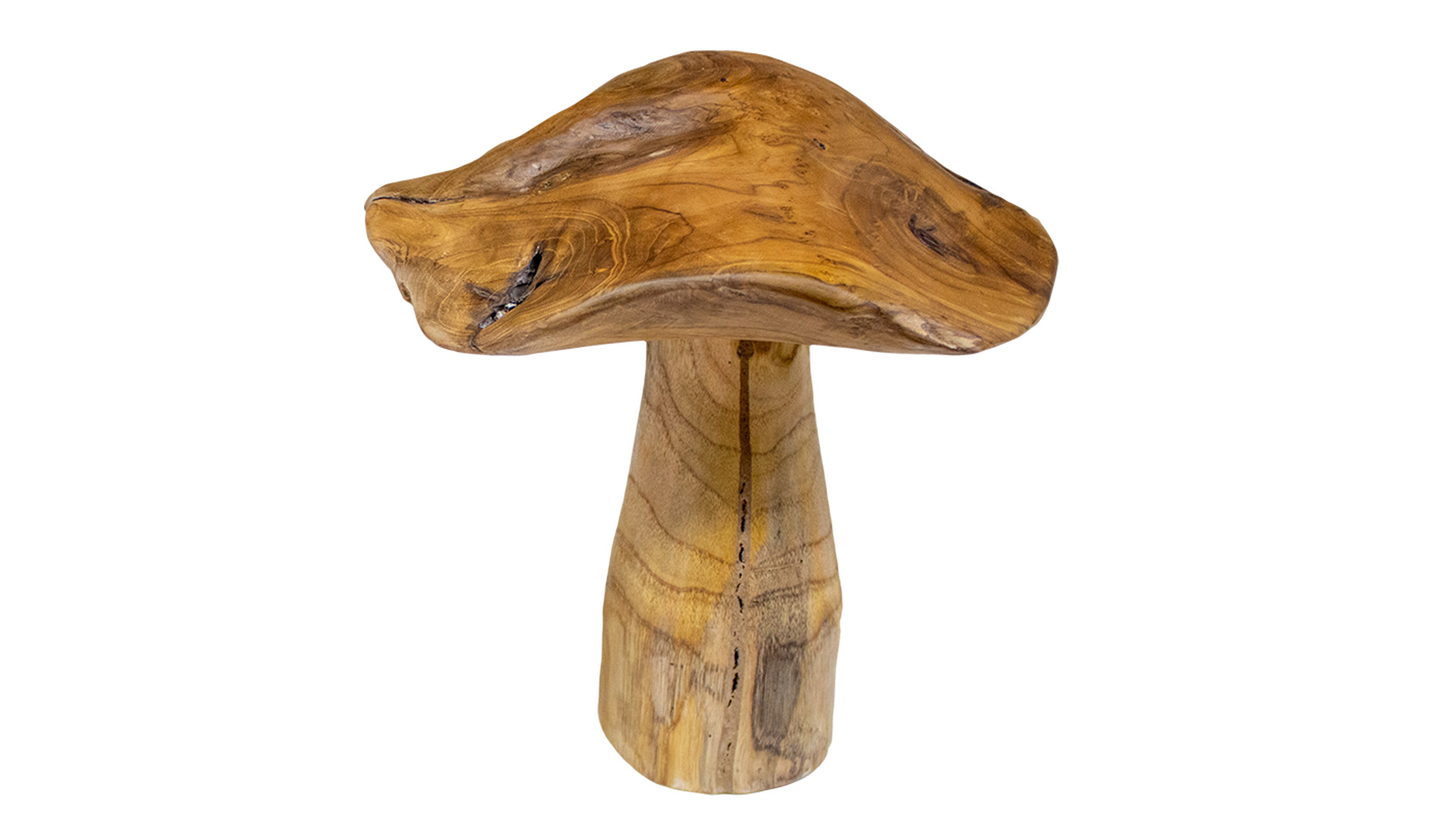 Pilz mittel aus Teak Höhe 25 cm VE 9 Stück Pilz mittel aus Teak Höhe 25 cm VE 9 Stück
