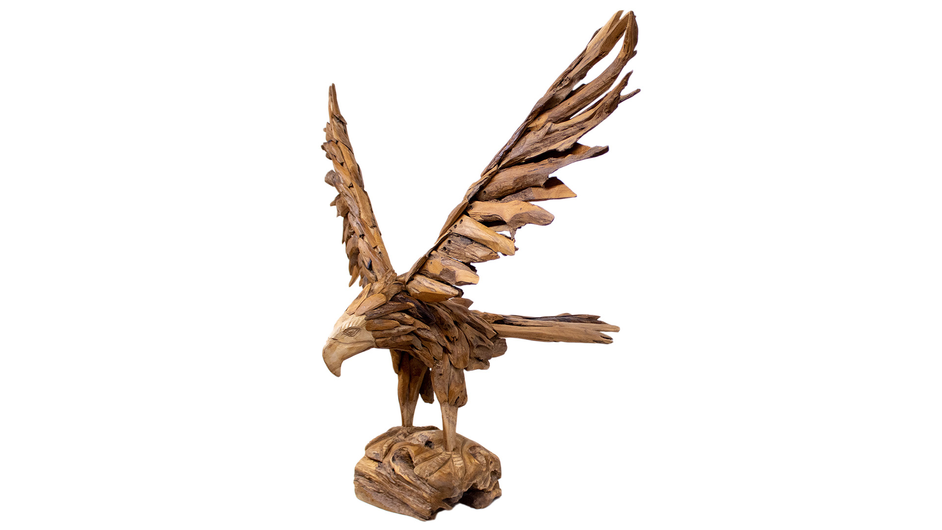 Adler aus Teakholz VE 6 Stück Adler aus Teakholz VE 6 Stück