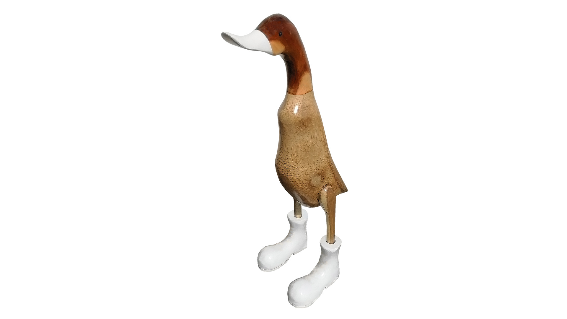 Ente mit Stiefel natur/weiß 53 cm VE 8 Stück Ente mit Stiefel natur/weiß 53 cm VE 8 Stück