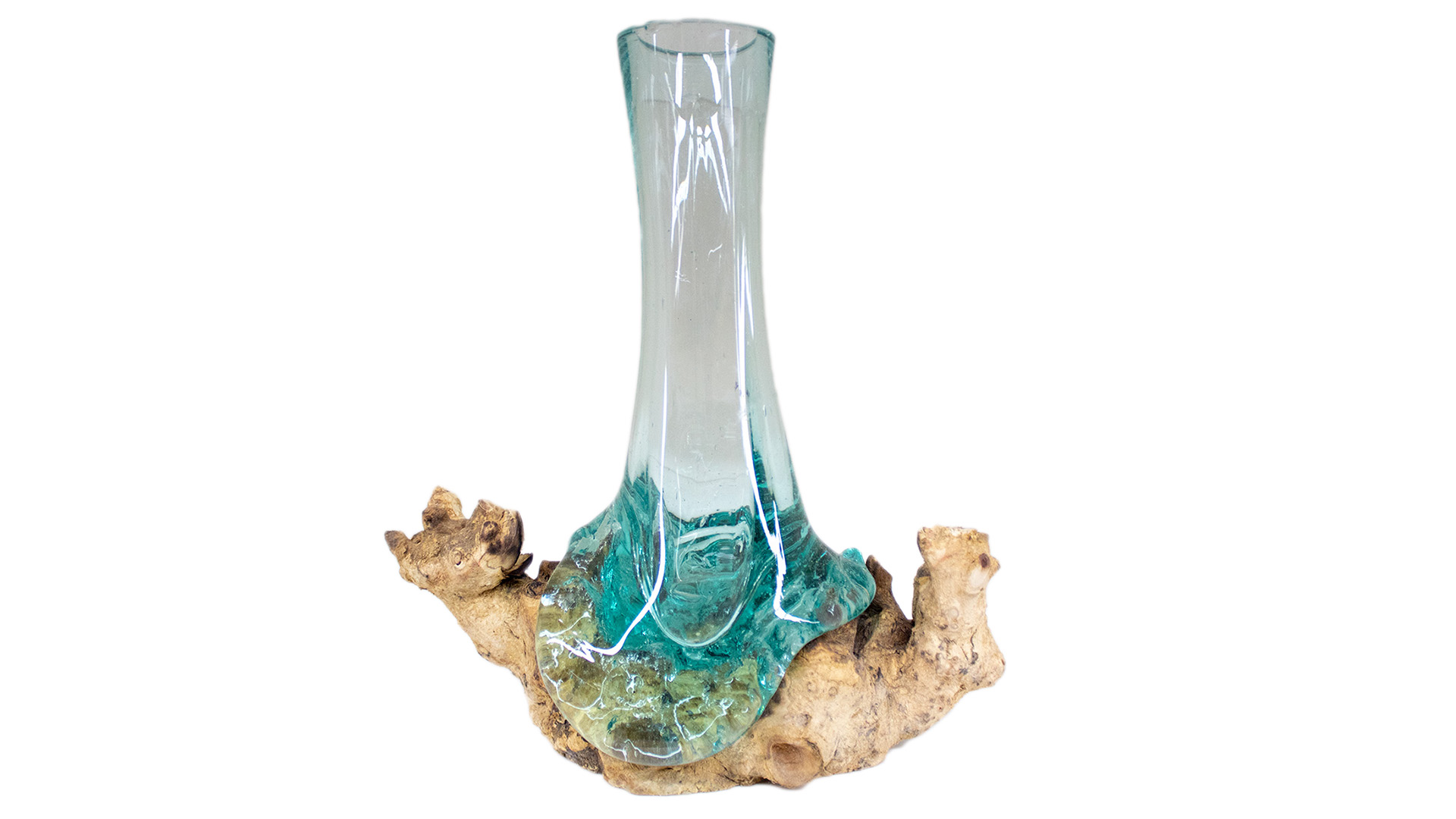 Vase auf Wurzel Höhe 22-26 cm VE 8 Stück Vase auf Wurzel Höhe 22-26 cm VE 8 Stück