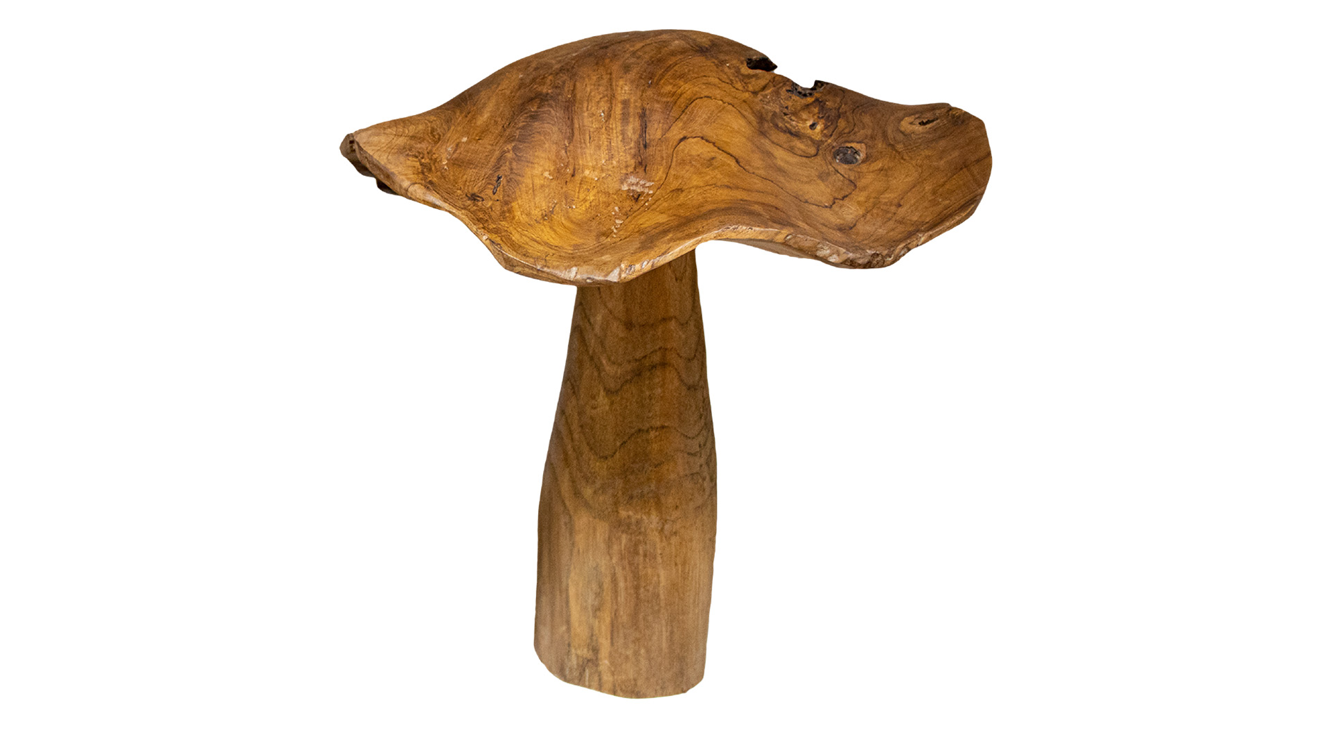 Pilz groß aus Teak Höhe 43 cm VE 4 Stück Pilz groß aus Teak Höhe 43 cm VE 4 Stück