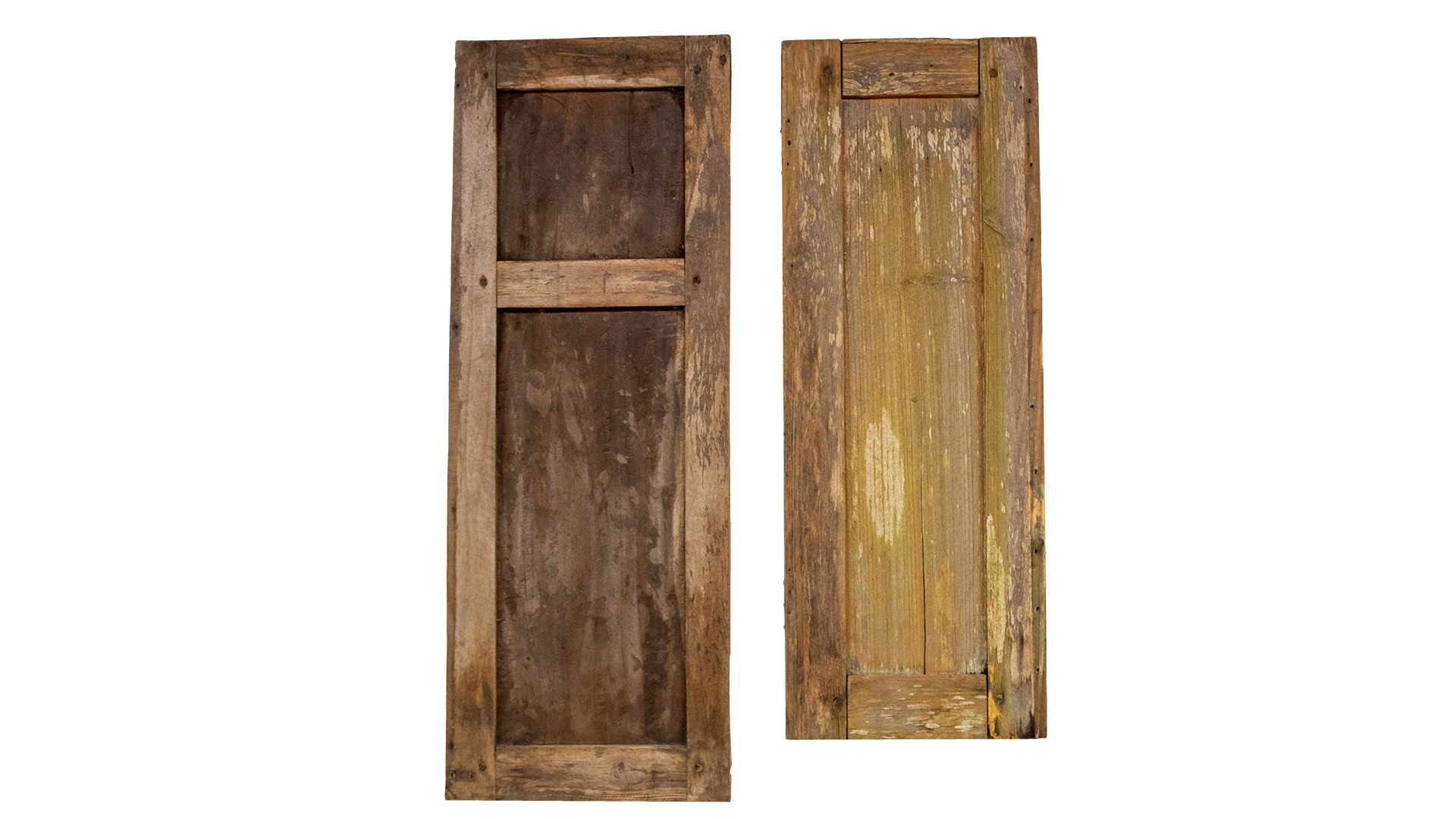 Fensterläden recycelt 4 x 2 Stück = 8 Stück Fensterläden recycelt 4 x 2 Stück = 8 Stück