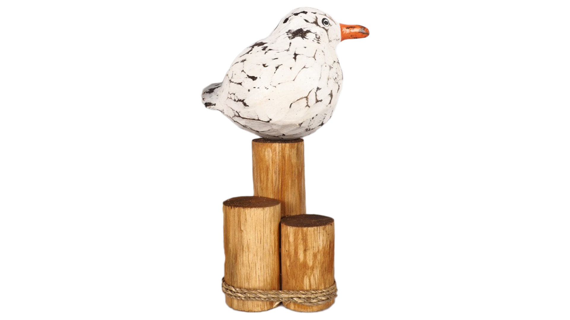 Möwe auf Dalbe M Höhe 20 cm VE 45 Stück Möwe auf Dalbe M Höhe 20 cm VE 45 Stück