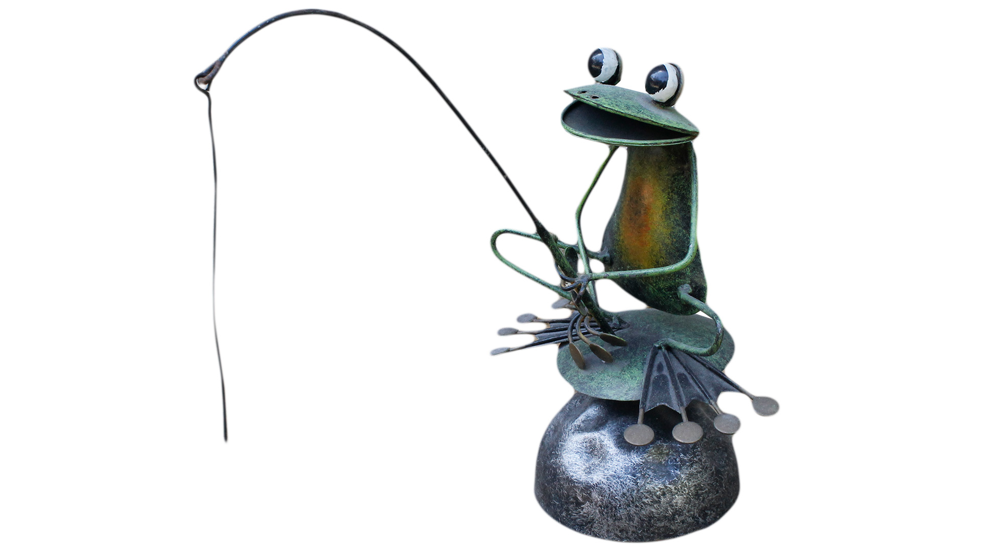 Frosch Angler Höhe 25 cm VE 30 Stück Frosch Angler Höhe 25 cm VE 30 Stück