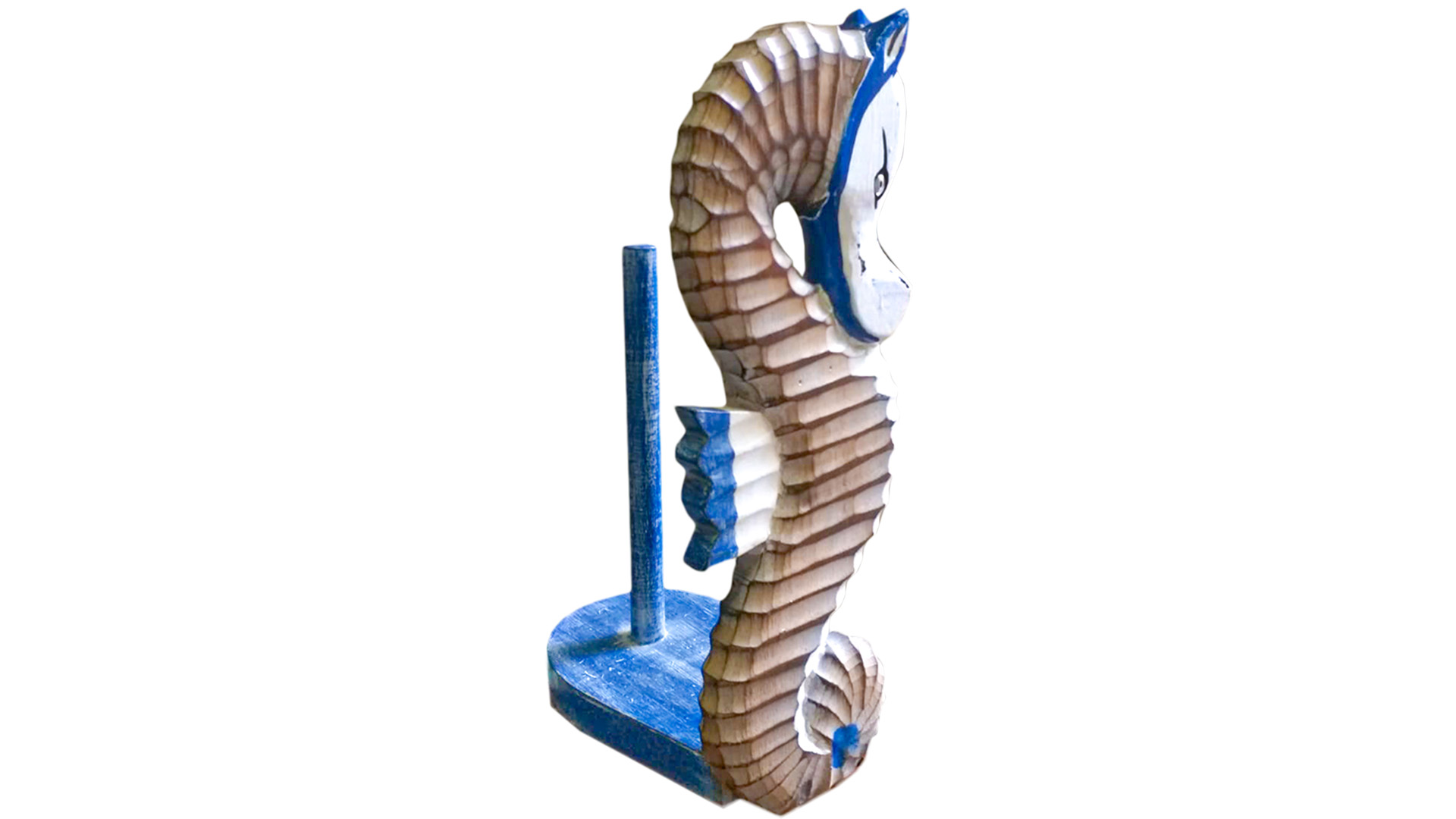 Seepferd Küchenrollenhalter Höhe 36 cm VE 12 Stück Seepferd Küchenrollenhalter Höhe 36 cm VE 12 Stück