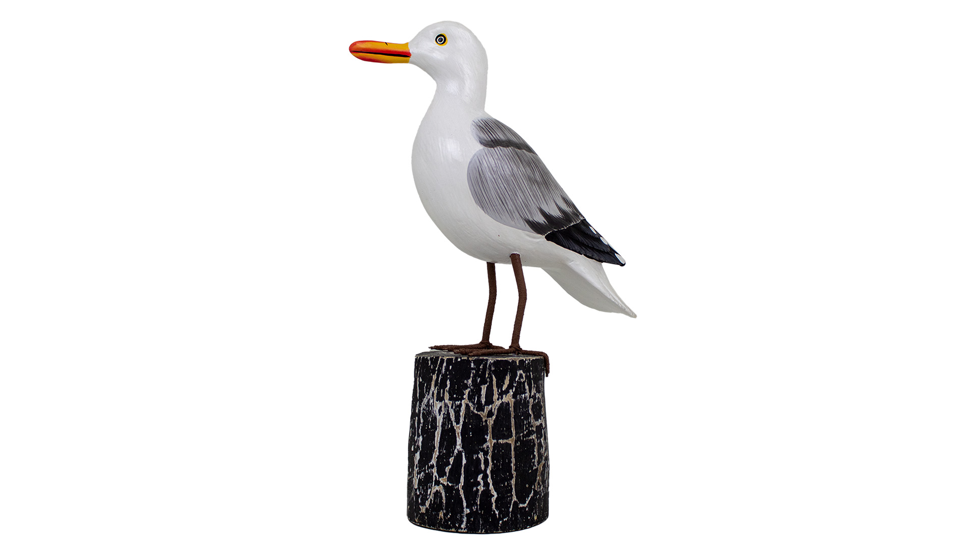 Möwe auf Duckdalbe Höhe 35 cm VE 15 Stück Möwe auf Duckdalbe Höhe 35 cm VE 15 Stück